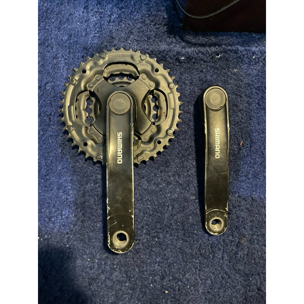 Crank Shimano Sis + Fd Tourney 3 Speed