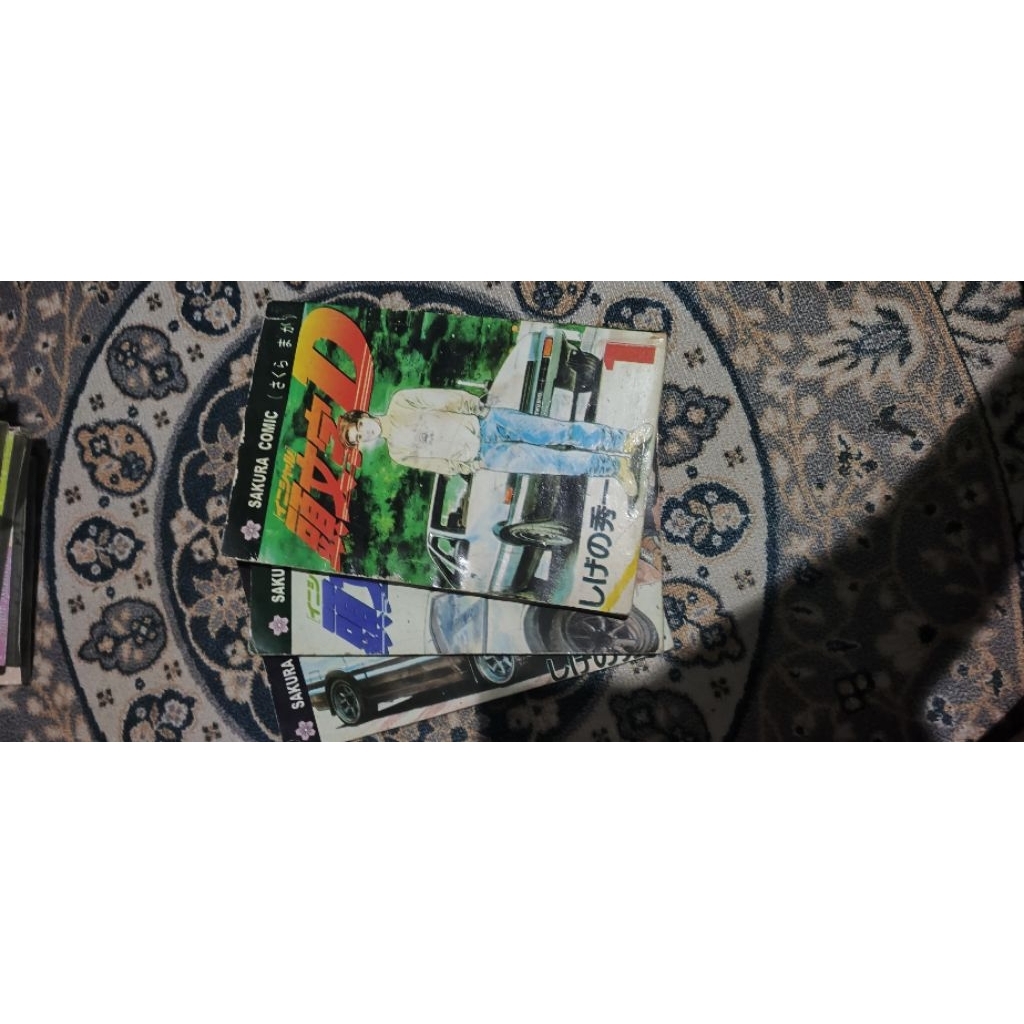 komik initial d vol 1-3