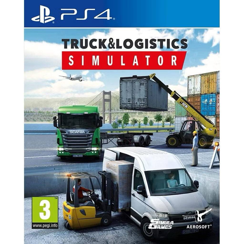 PS4 PS5 Truck and Logistics Simulator Full Game Digital Download PS4 & PS5