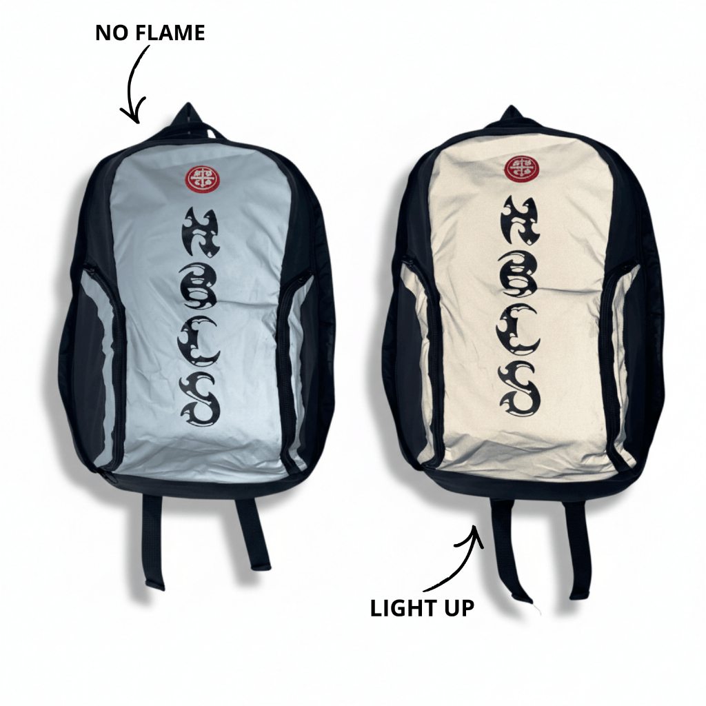 TAS BAGPACK REFLECTIVE  MOTIF RAFLETIKA UNISEX SERIES NOTBADCLUB