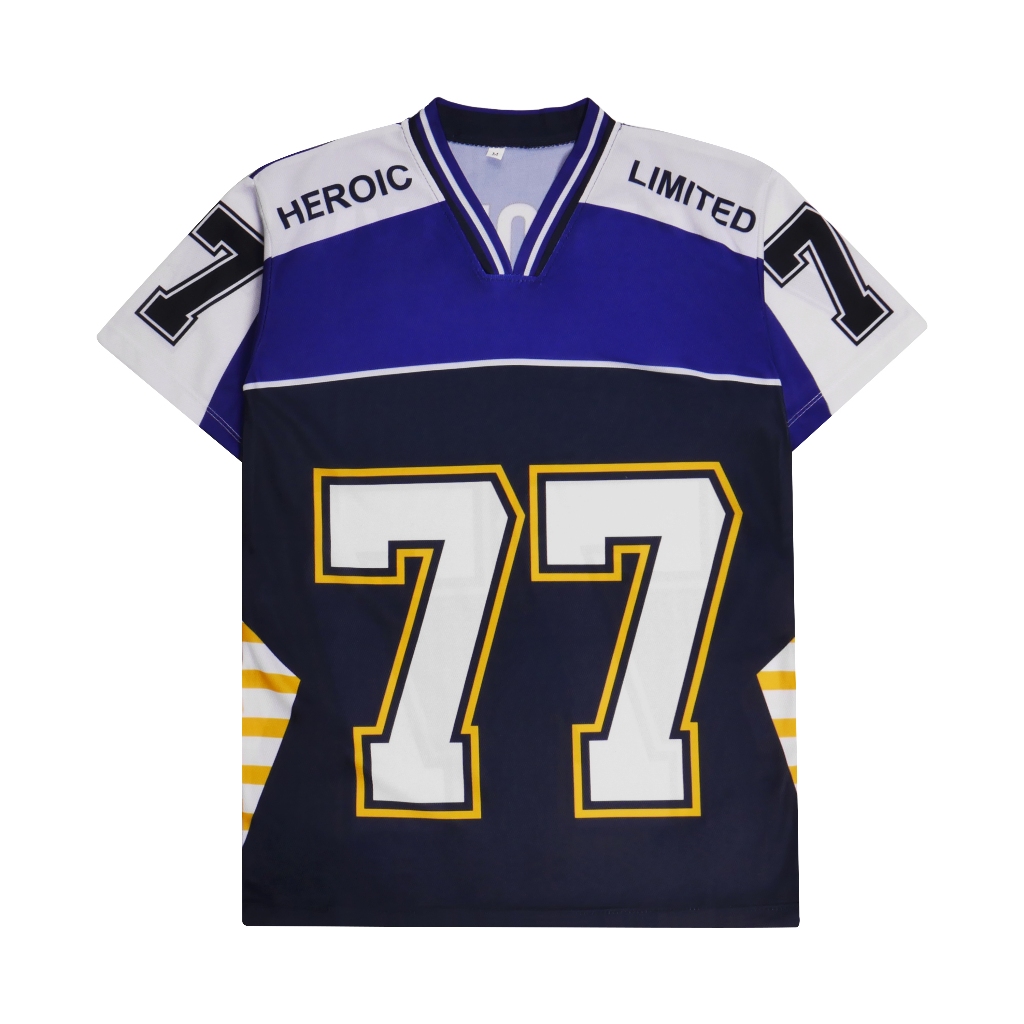 Heroiclimited Jersey NFL Baseball Pria Wanita Dryfit Sublimasi M-XXL