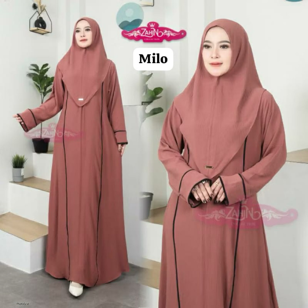 Gamis Medina Set Hijab By Zahin