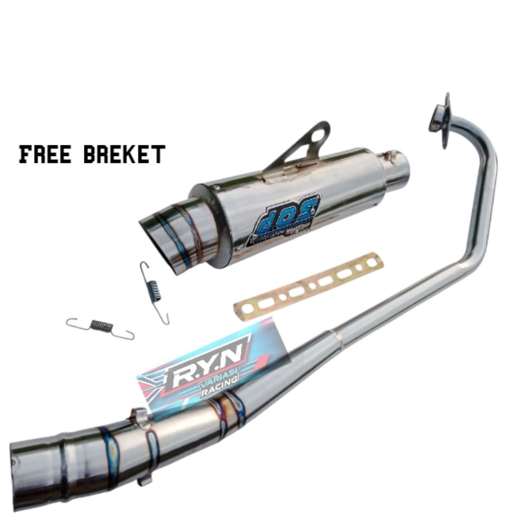 Knalpot Racing DOS satria Fu 150 Jupiter MX old Jupiter MX NEW 135