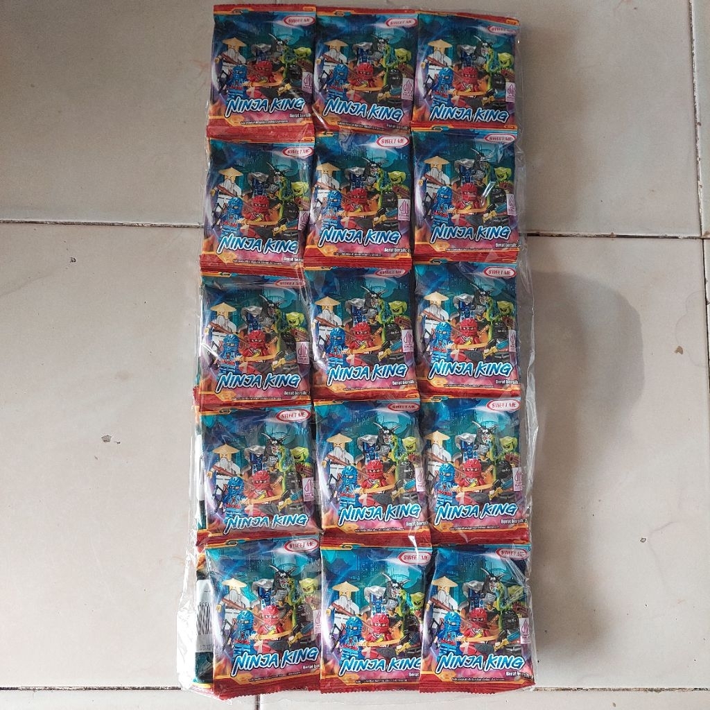 Sweet Me Surprise Lego Edisi Karakter Ninja King isi 30 pcs