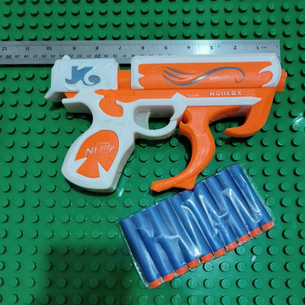 pistol mainan tembakan original NERF ROBLOX FUNGSI NORMAL