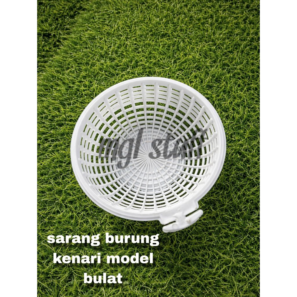 SARANG BURUNG KENARI ATAU WADAH TEMPAT BERTELUR BURUNG KENARI BAHAN PLASTIK TEBAL