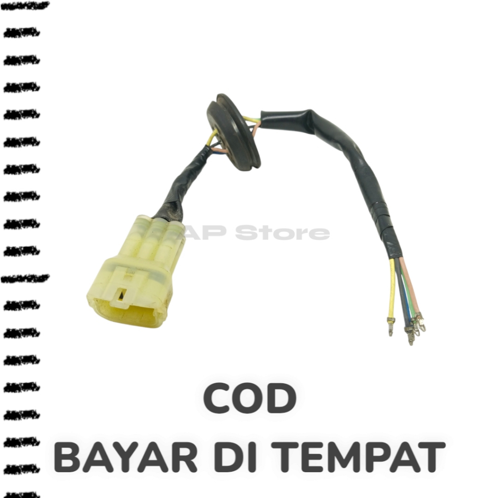 Kabel socket lampu depan headlamp motor yamaha R15 V3 R25 New pin 6 female