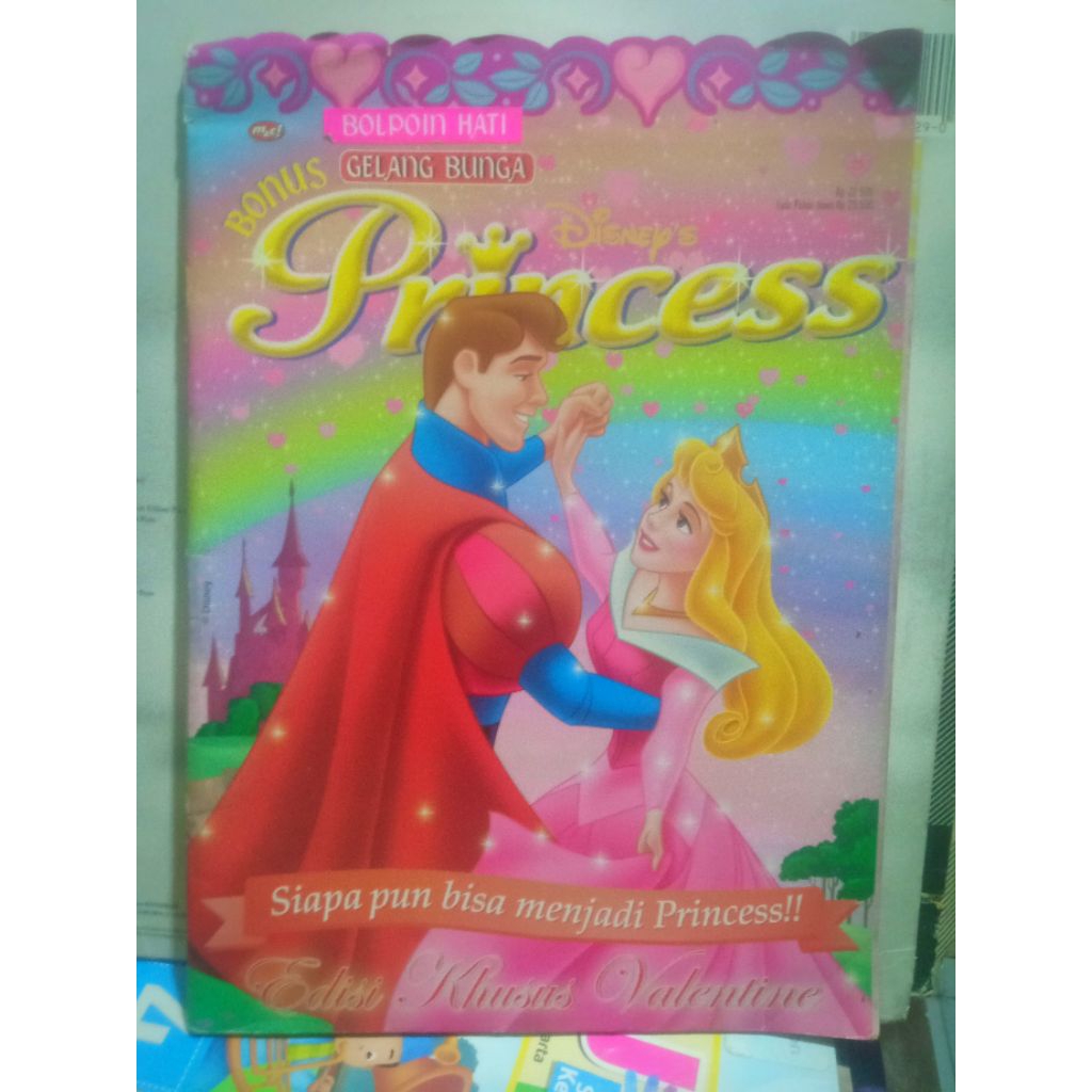 buku majalah anak Disney Princess