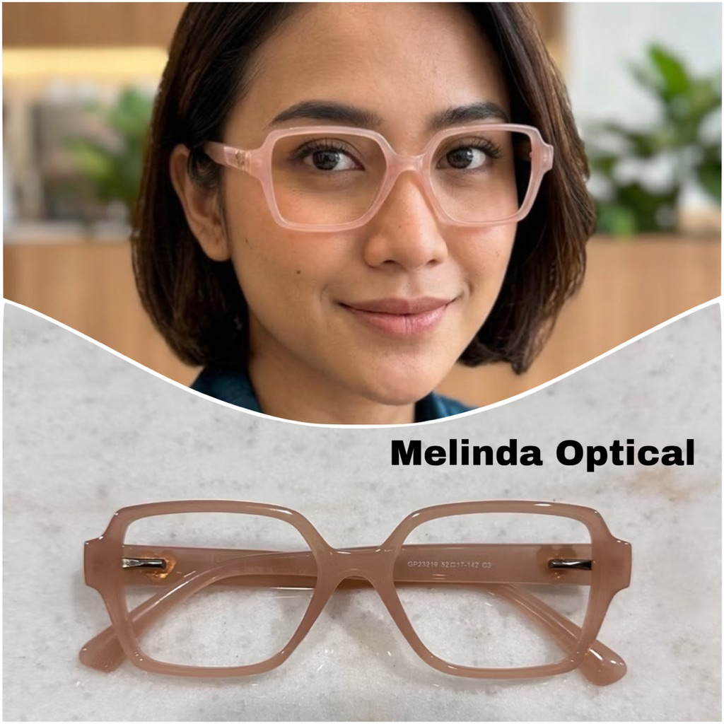 KMB KUKU Frame Kacamata Wanita Kotak Bisa Minus/Baca Lensa Antiradiasi Photocromic Blueray,Kacamata 