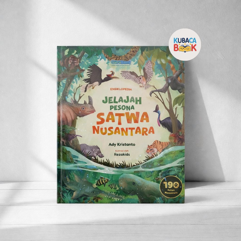 Ensiklopedia Jelajah Pesona Satwa Nusantara – Buku Ensiklopedia Anak Full Color | Edukasi Hewan Indo