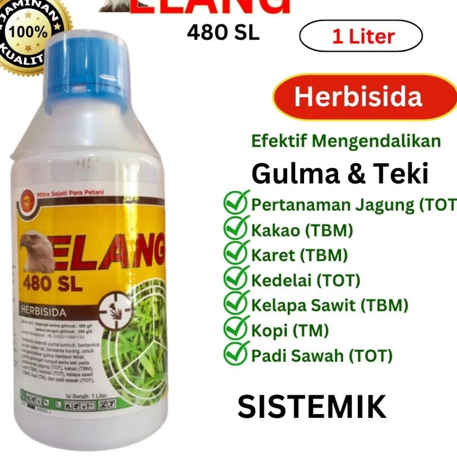 Herbisida sistemik ELANG 480SL 1ltr