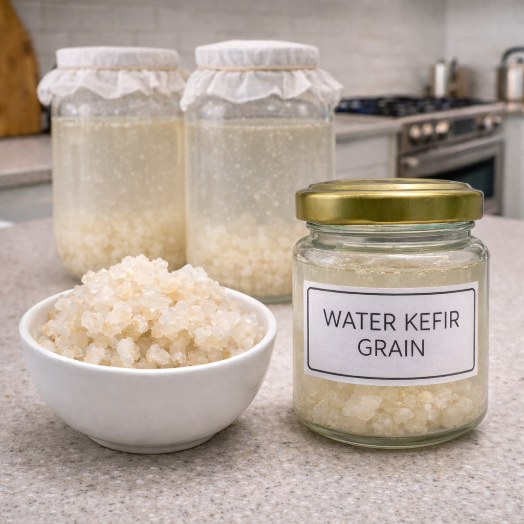 50gr WATER Kefir Grains (Bibit AIR Kefir) | by Rumah Fermentasi