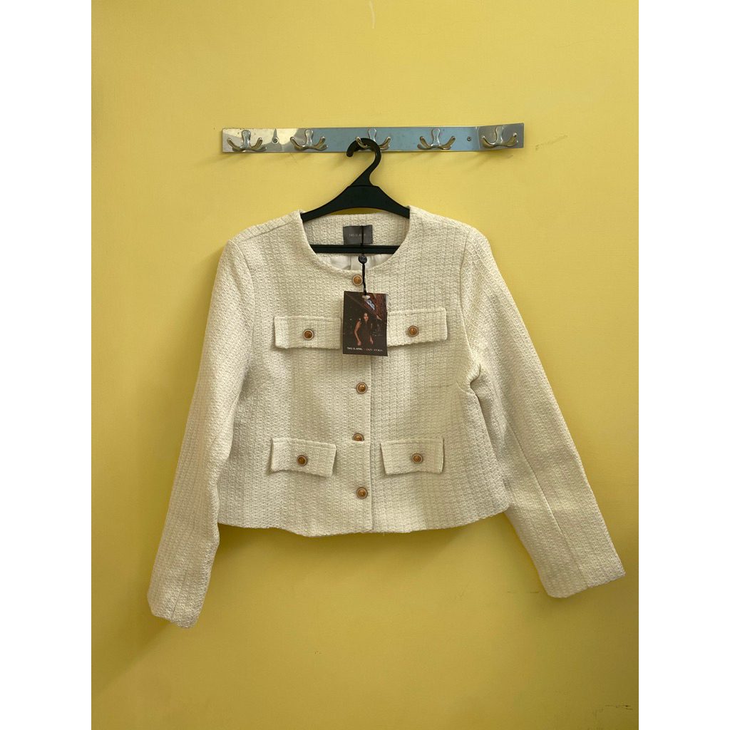 NWT This Is April Es Elaine Tweed x Enzy Storia