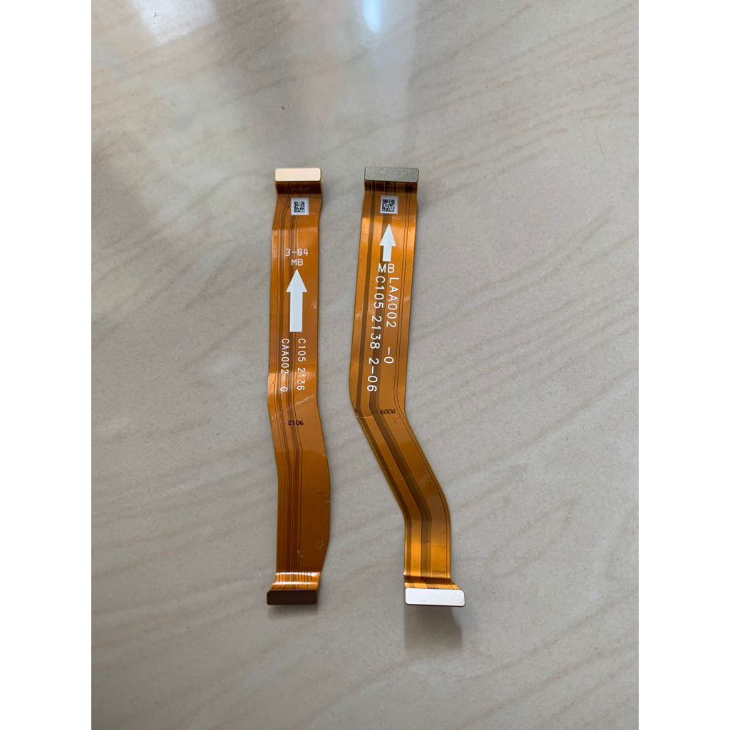 flexible penghubung mesin dengan papan bawah pcb cas OPPO A74 CPH2219 original ori copotan - oppo a9