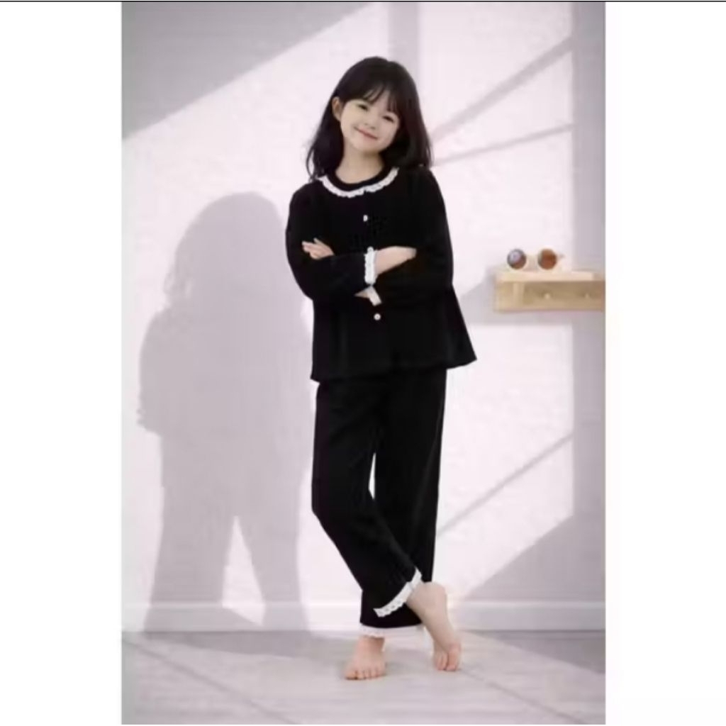 Atasan Anak perempuan One Set Knit usia 3-10 tahun
