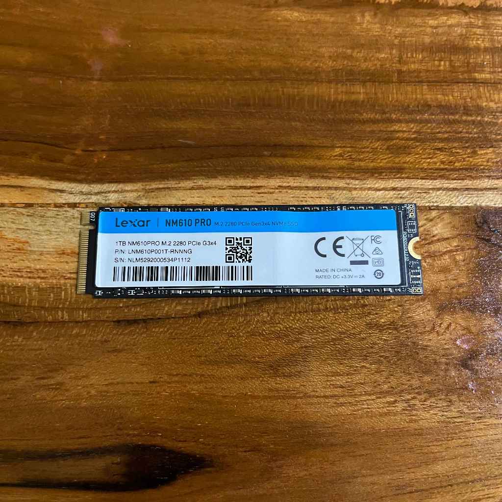 SSD 1TB 1 TB Lexar NM610 Pro Gen 3