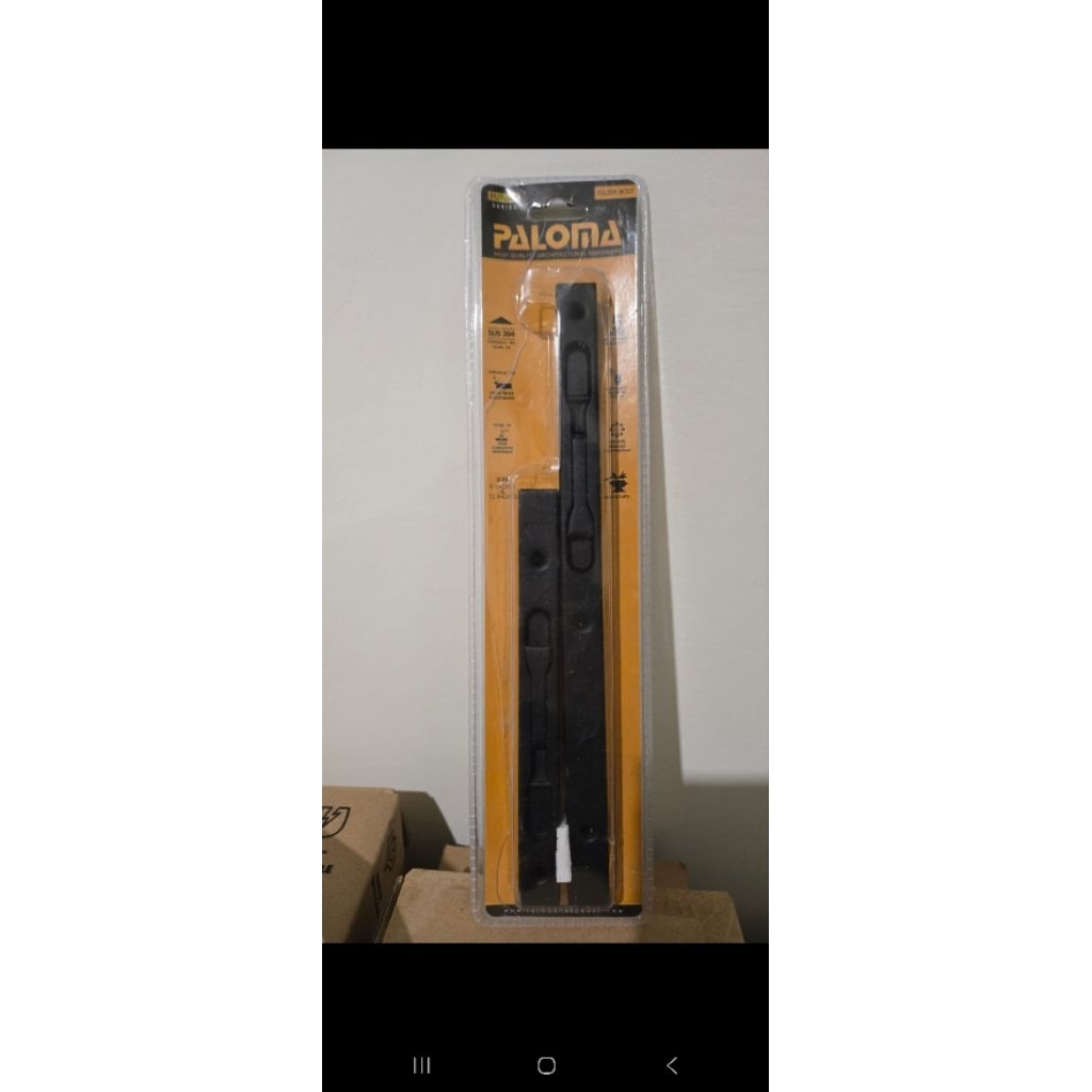 new paloma flush bolt