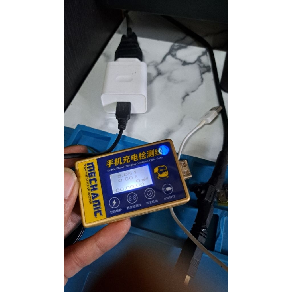 usb doctor mechanic alat cek charger