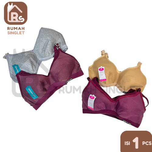 Deenlee Bra BH Pakaian Dalam Wanita Polos Ukuran 36 38 40 42