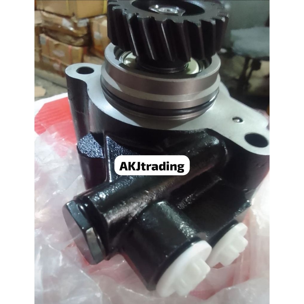 Pompa Power Steering 6d16 Pump Fuso Fighter PS190 6D16 pompa steering fuso 6d16 pompa power steering