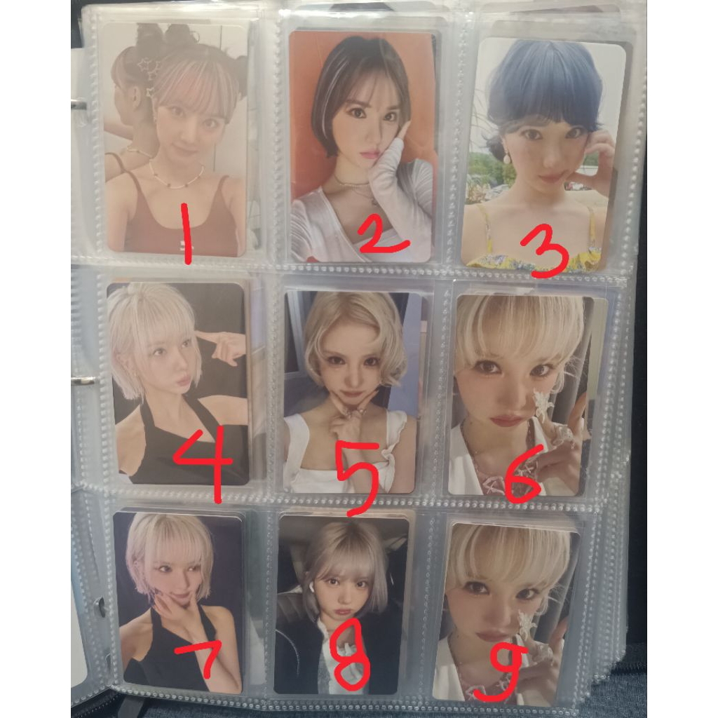 Photocard Eunha Viviz & Eunha Gfriend