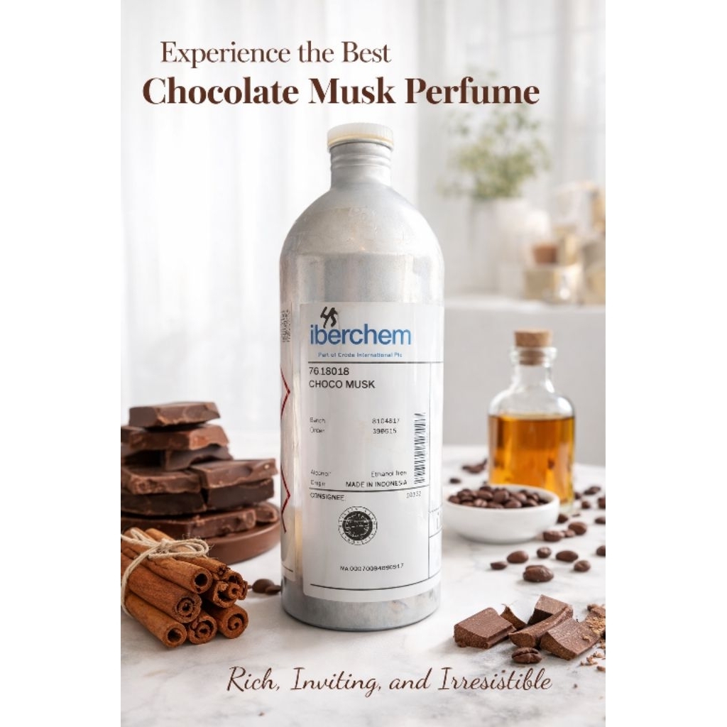 CHOCO MUSK BY IBERCHEM MURNI BIBIT ASLI 100% TANPA CAMPURAN