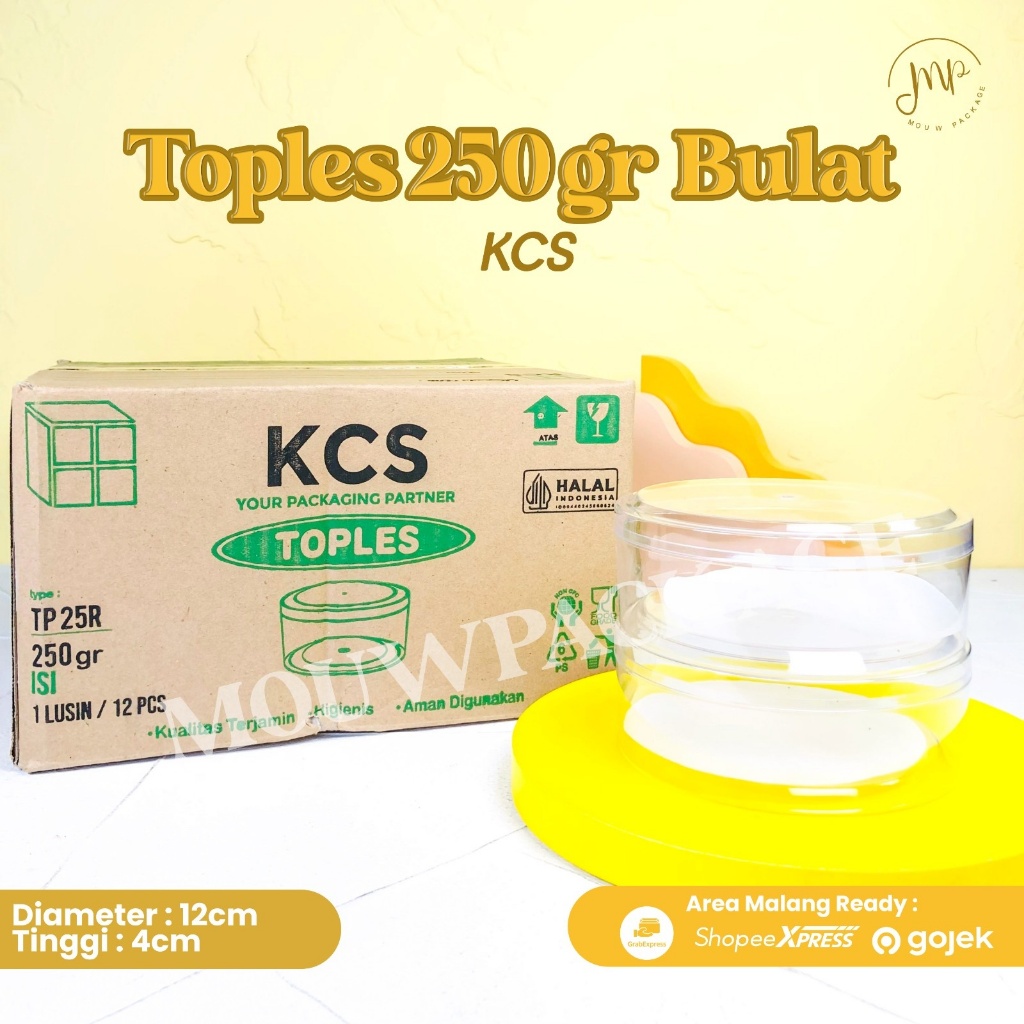 TOPLES 250GR KCS BULAT / TOPLES KUE KERING COOKIES PERMEN / TOPLES 250GR MERK KCS PER DUS ISI 12 PCS