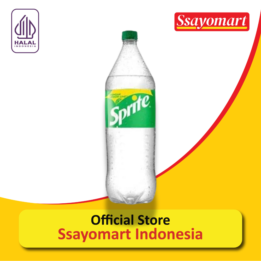 Sprite 1 Liter Botol PET  / Minuman Soda Rasa Lemon Lime