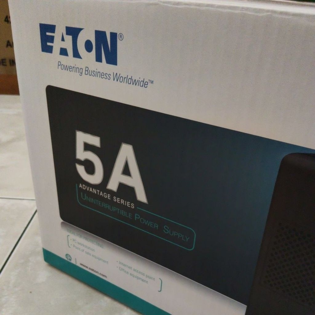 EATON UPS 5A Series 5A12001-DIN 1200VA 650Watts UPS with AVR Pc