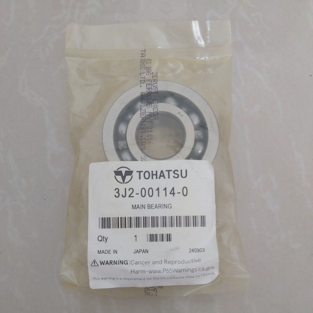 Bearing crank kruk bawah mesin tempel Tohatsu Mercury 40pk