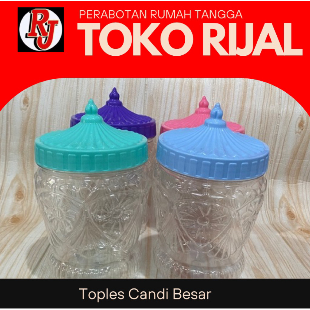 Toples Candi Besar bening