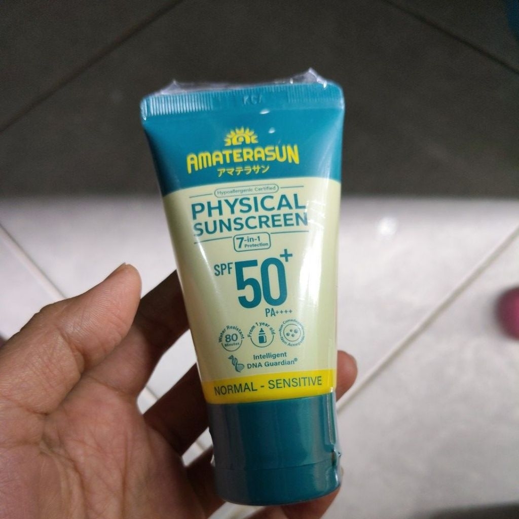 sunscreen amaterasun physical sunscreen