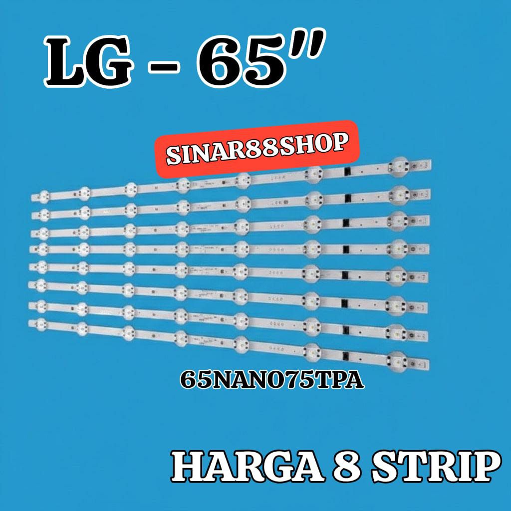 BACKLIGHT TV LG 65 Inch 65NANO75TPA 65" BL LAMPU