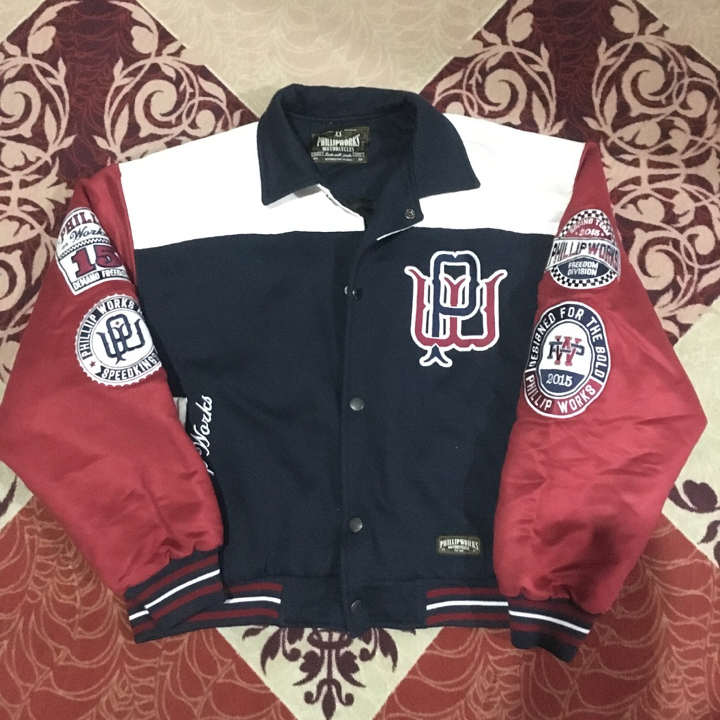Phillip Works Jaket Varsity - PHILLIPWORKS