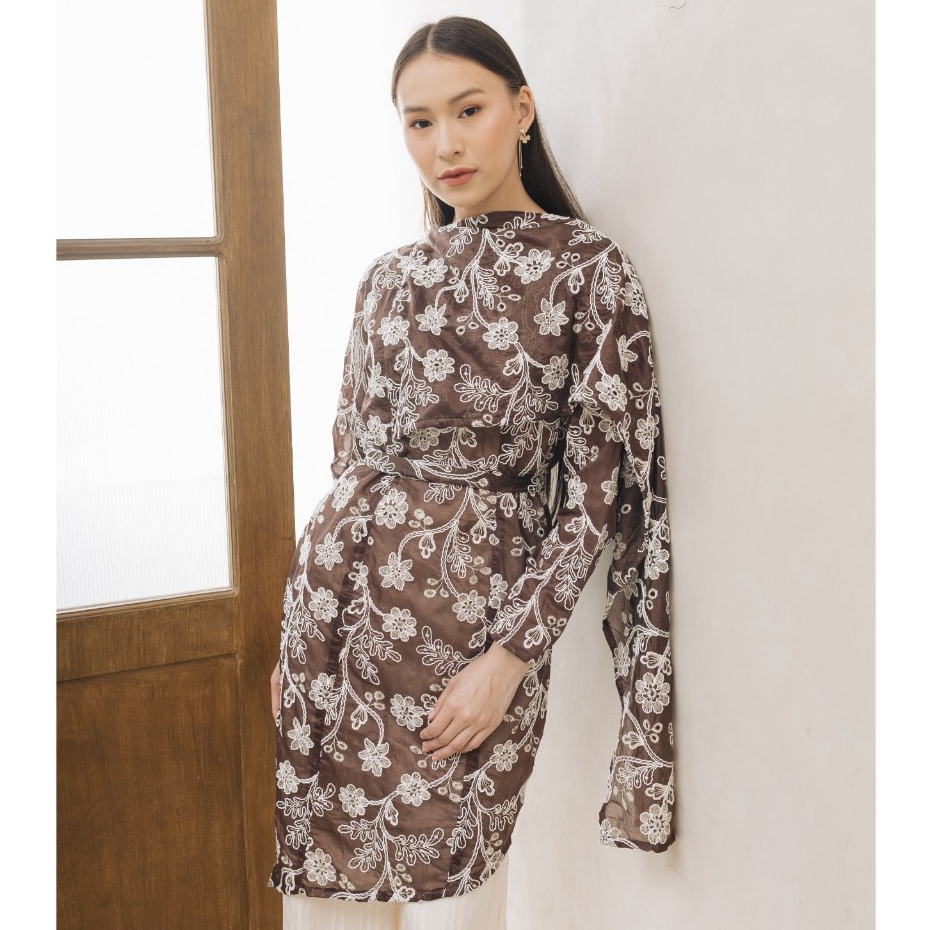 LACE LAB - JALEELA RAYA COLLECTIONS - JIHAN TOP (TOP ONLY) - (INNER & SKIRT NOT INCLUDED) (RAYA / KE