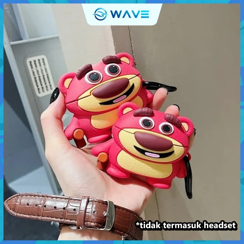 Case Airpods Gen 1 2 3 Pro Model Lotso Bear Toy Story  Cover Silicone inpods i12 i13