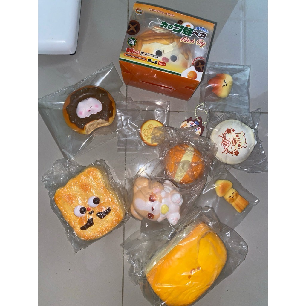 sales squishy (mido, ibloom, bingbing, moozy)