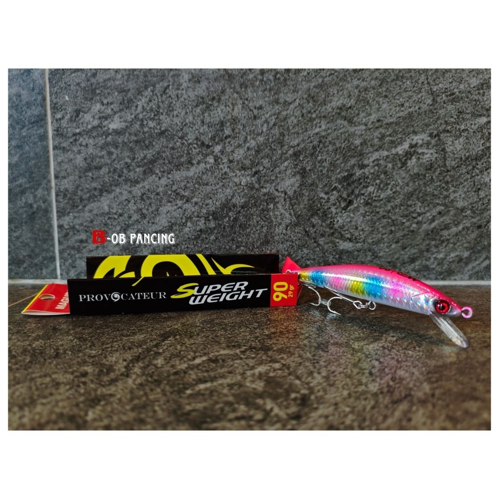 Lure Minnow Maguro Sinking 90mm 29gr Super Weight