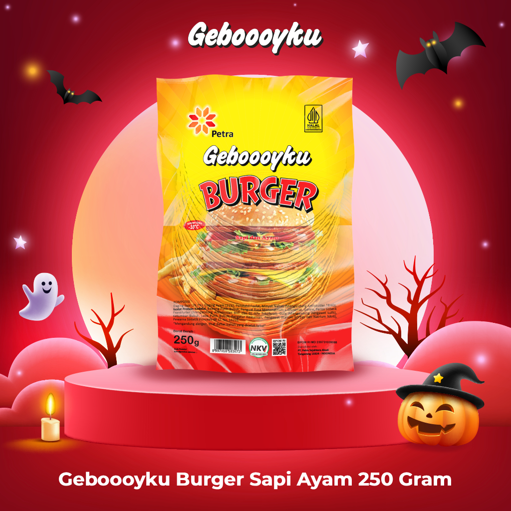 Mini Burger Geboooyku 250 Gram
