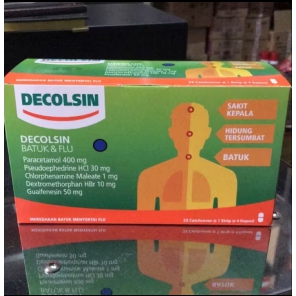 Decolsin Capsul per Box 100 Kapsul