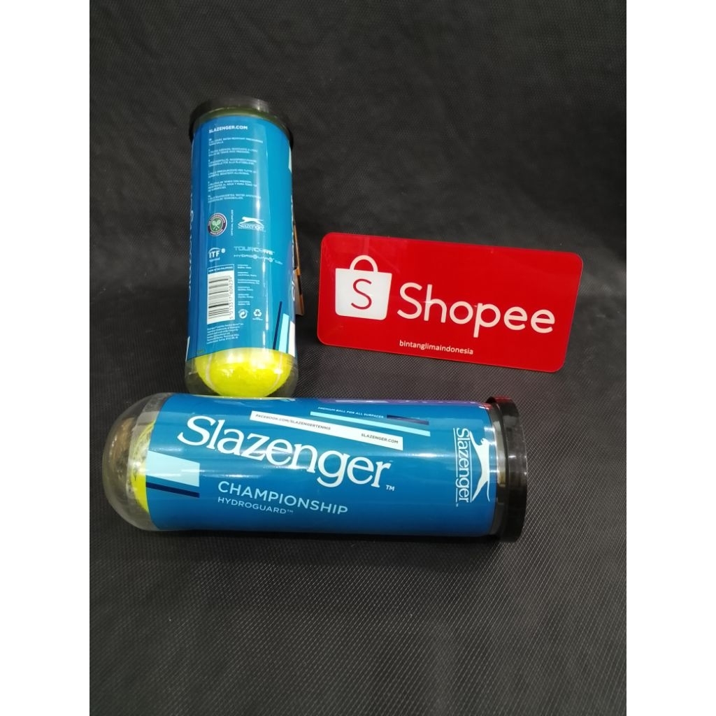 BOLA TENIS SLAZENGER CHAMPIONSHIP ISI 3