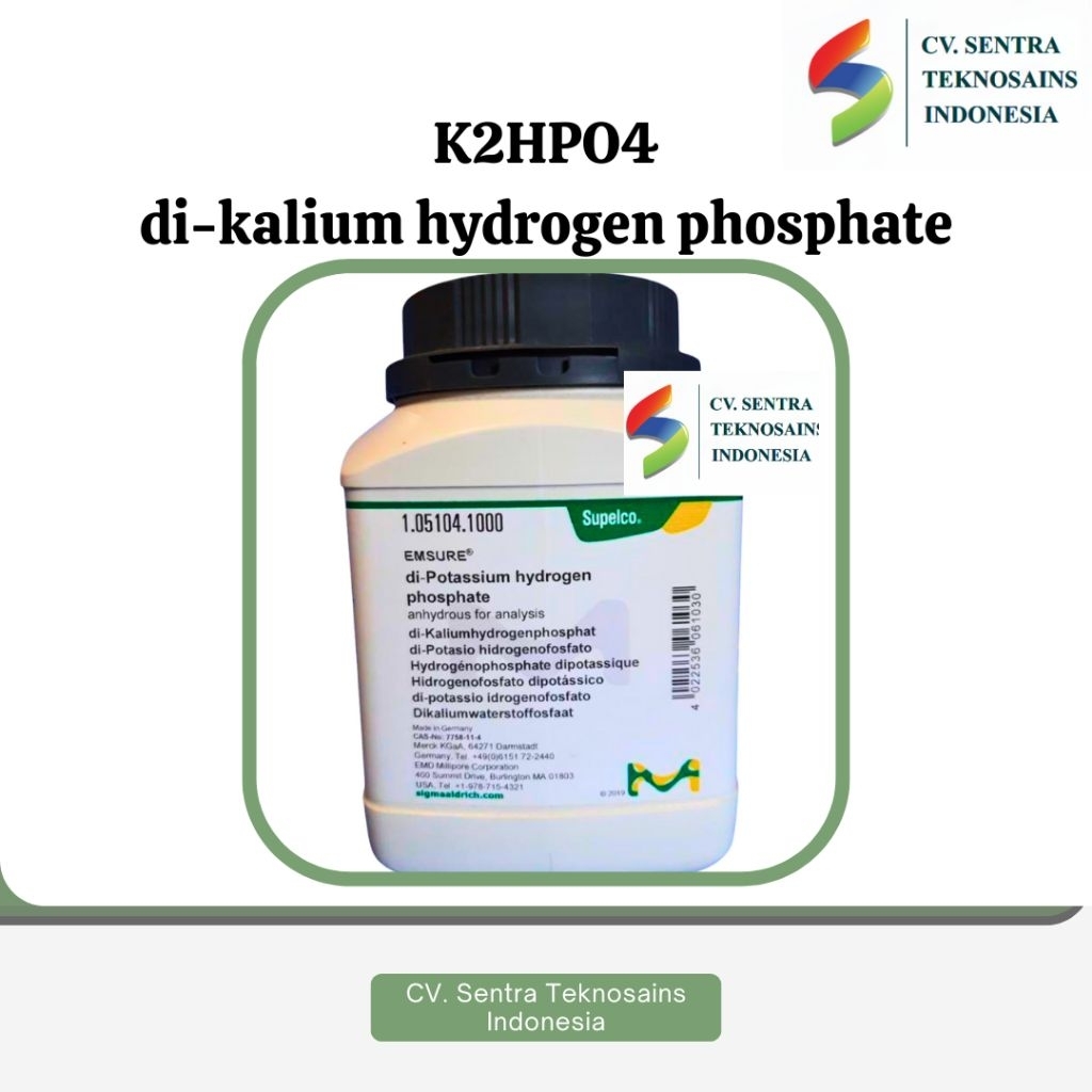 K2HPO4 / di-kalium hydrogen phosphate (repack 1 gr)