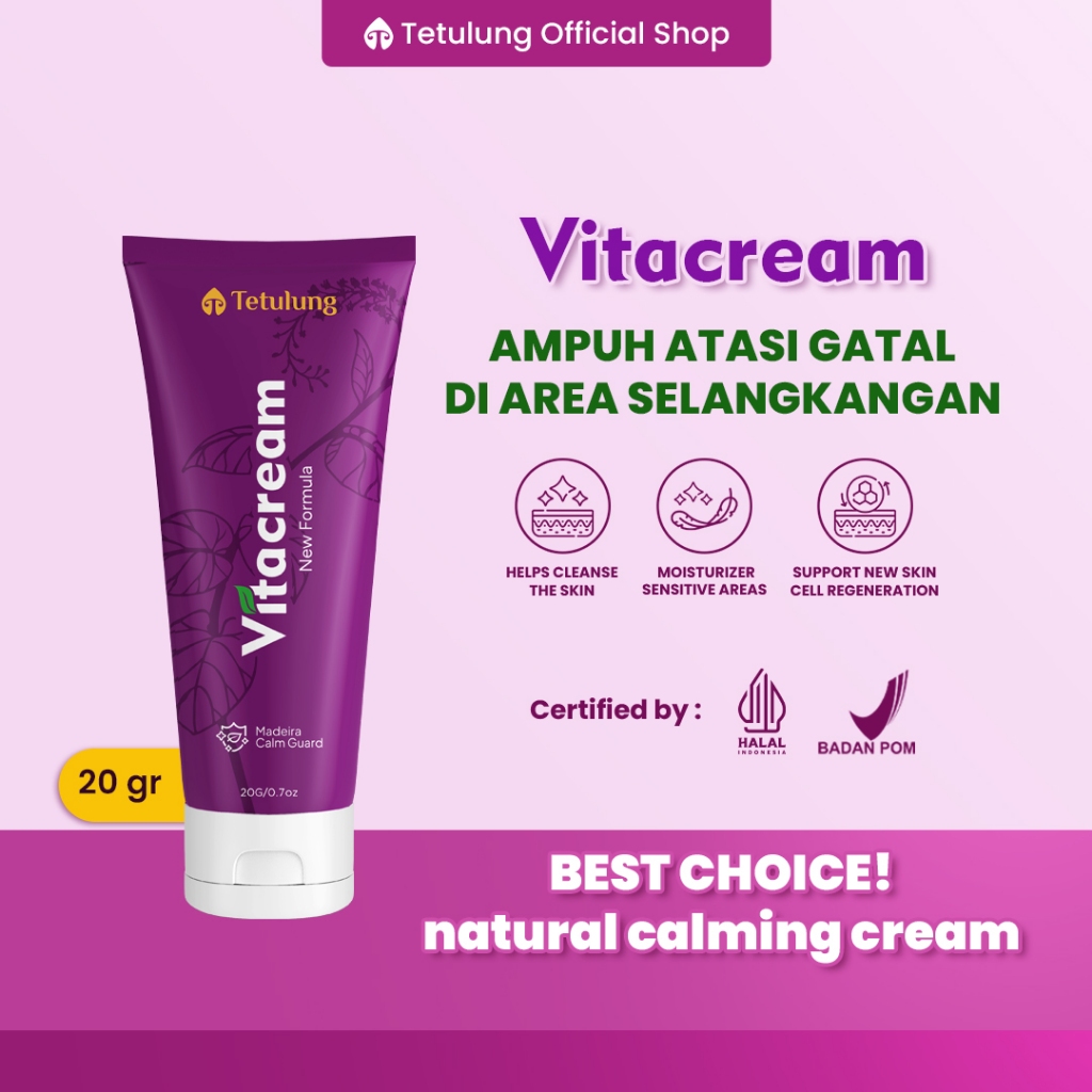 VITACREAM Obat Salep Untuk Gatal Selangkangan Sudah BPOM