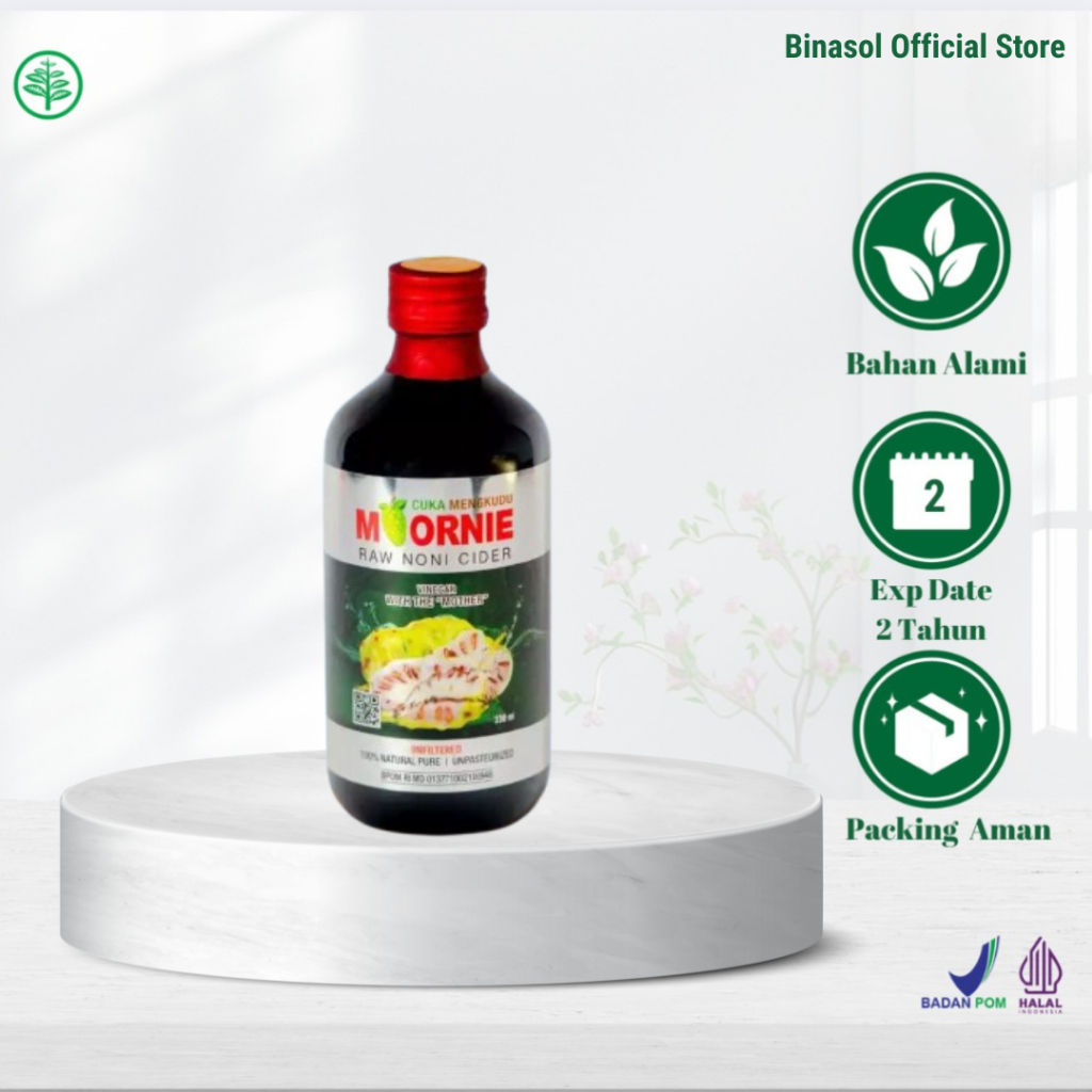 Moornie Mengkudu Fermentasi Mengkudu Jus Buah Mengkudu - 330ml