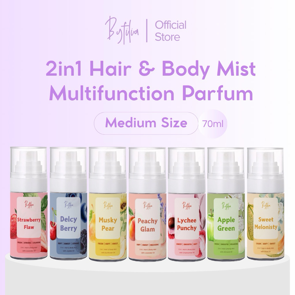 BYFILIA 2in1 Hair and Bodymist Parfum Hairmist Bodymist