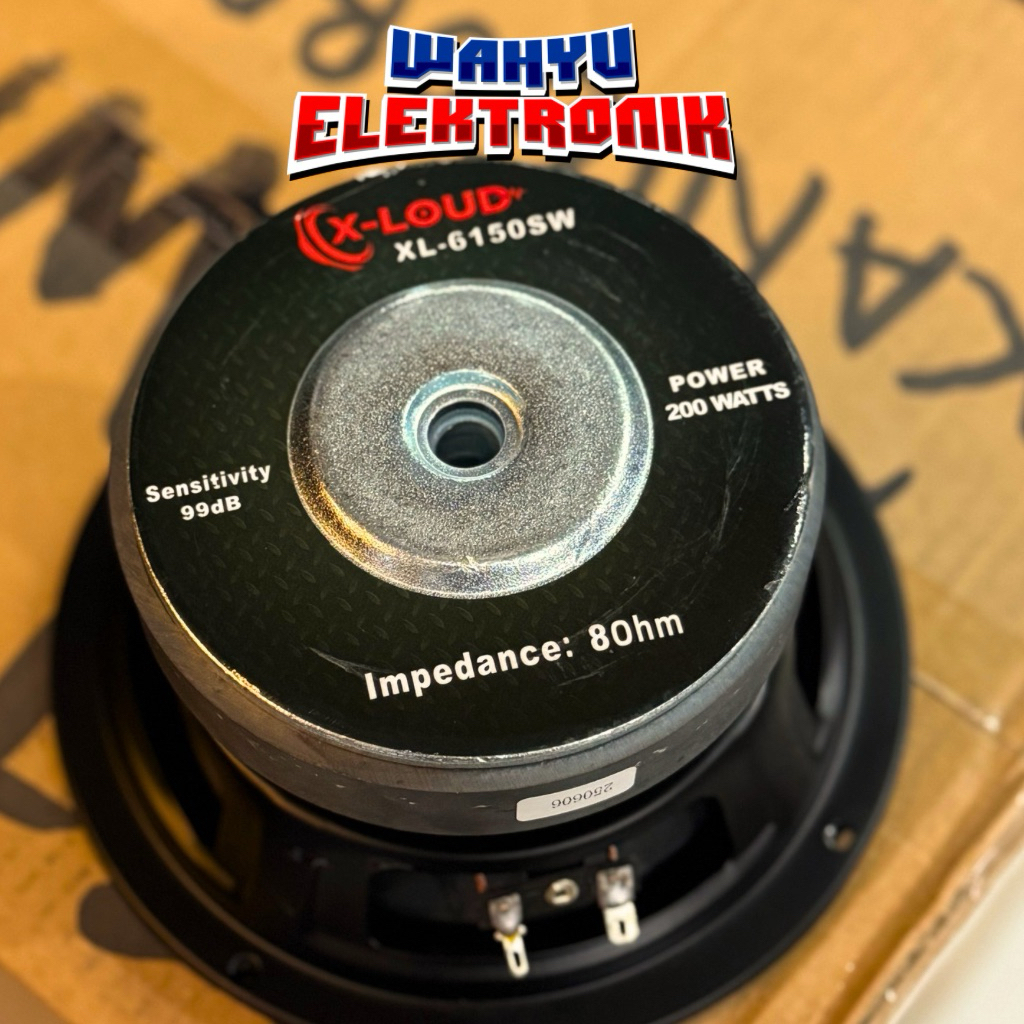 Speaker Xloud 6150SW // Speaker 6inch Subwofer