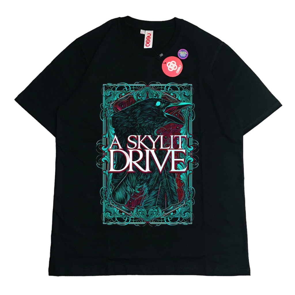 Ready Stock - OSSU TSHIRT BAND A SKYLIT DRIVE - THE CROW