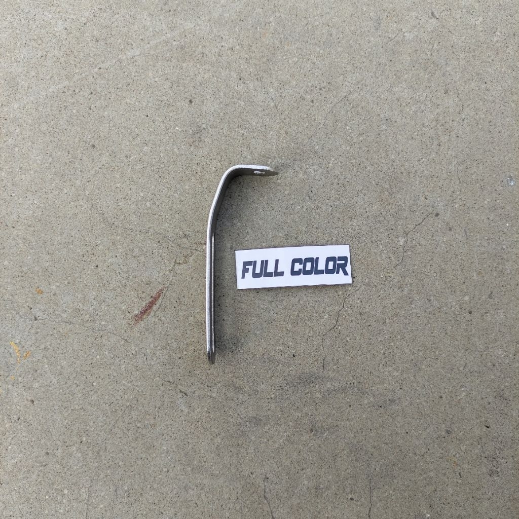 Plat bracket L stainless