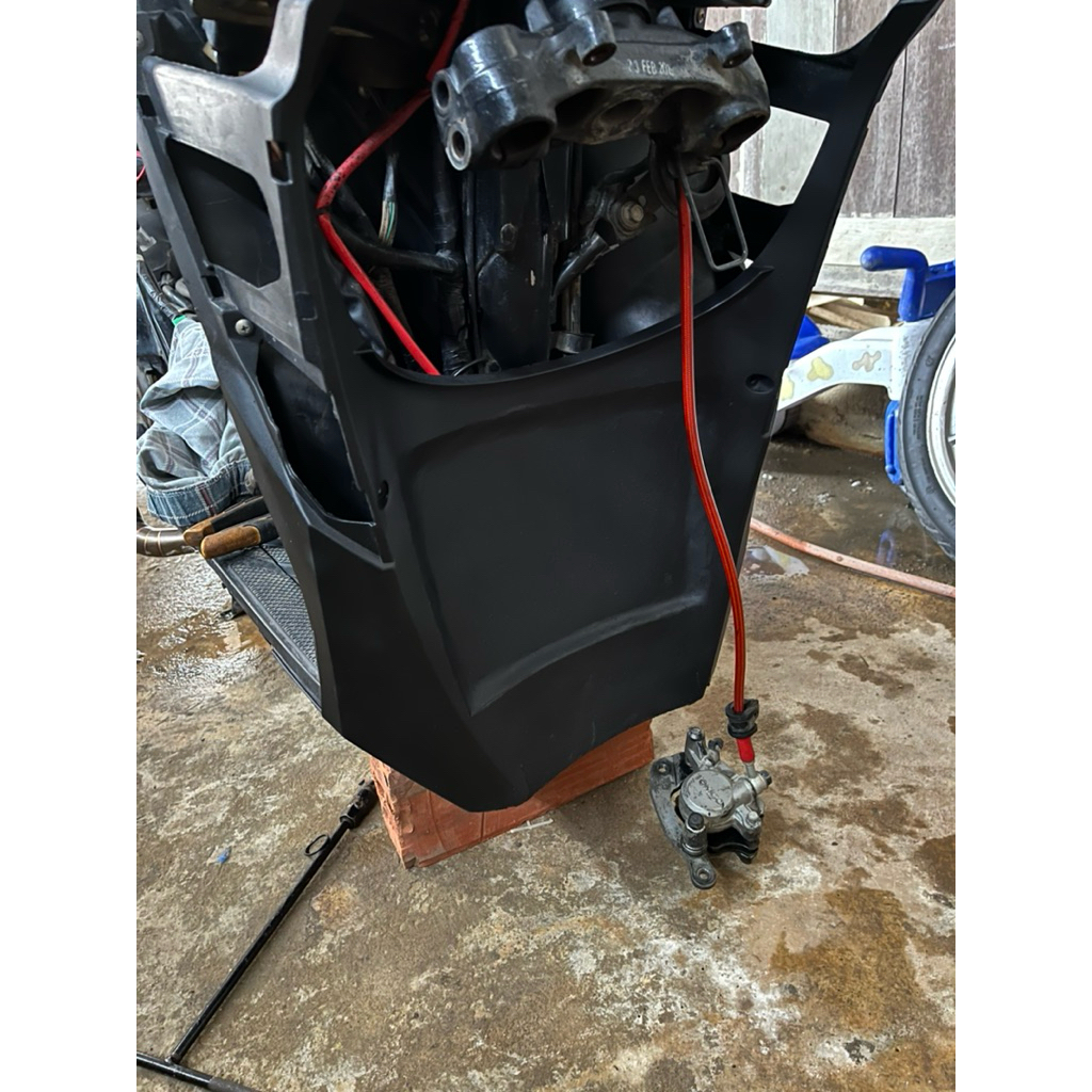 DEK LUMPUR CUSTOM VARIO GEN1 / GEN2 ANTI MENTOK BAN UNTUK RING 17