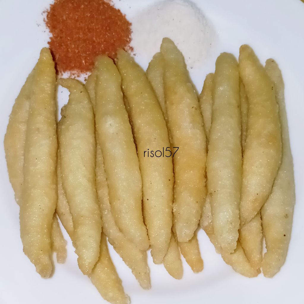 sotong teman tahu bulat isi 15 free bumbu pedas dan asin by risol57